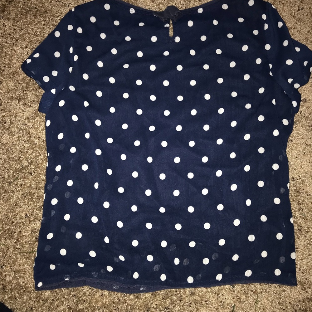 Polka Dot Hollister top